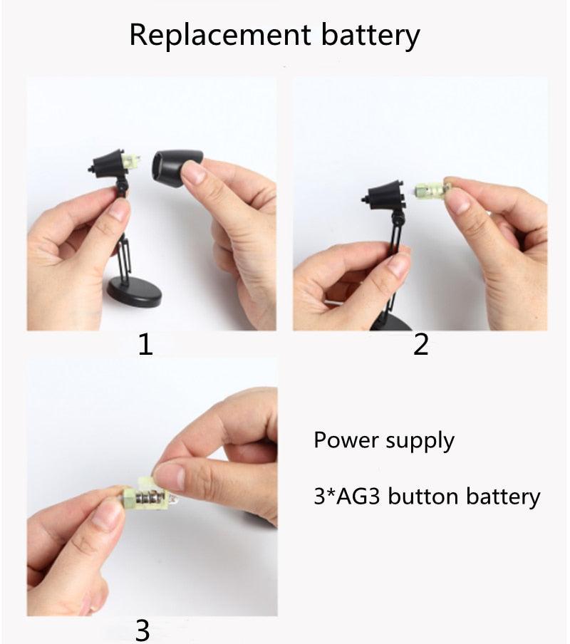 Miniature Foldable Magnetic Desk Lamp