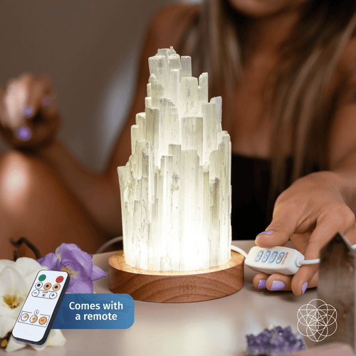 Cleansing Selenite Lamp